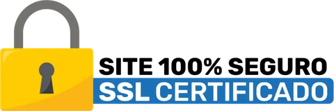 Site 100% seguro com certificado SSL